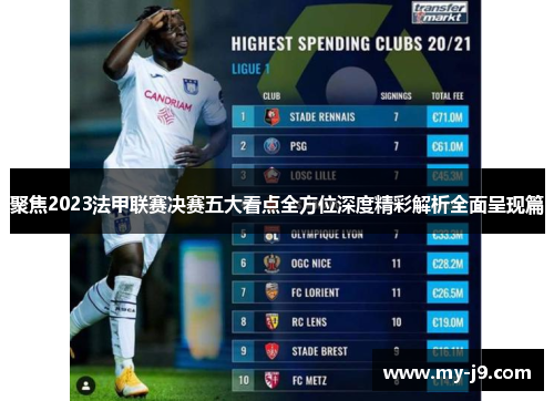 聚焦2023法甲联赛决赛五大看点全方位深度精彩解析全面呈现篇